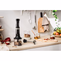 KitchenAid 5KHBV83EOB Mélangeur par immersion 180 W Noir - Vue supplémentaire 4