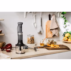KitchenAid 5KHBV83EDG Mélangeur par immersion 180 W Gris - Vue supplémentaire 4
