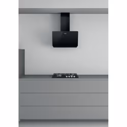 Whirlpool AKR 65F LM K Montée au mur Noir 375 m³/h D