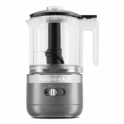 KitchenAid 5KFCB519EDG, 1,19 L, Gris, Plastique, Acier inoxydable, Plastique, 24 W