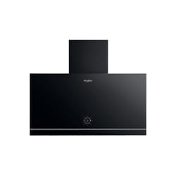 Whirlpool WHVA 62F LM K hotte Montée au mur Noir 485 m³/h A