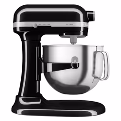 KitchenAid 5KSM70SHXEOB, Robot mixer, Noir, Batteur, Pétrisseur, Mélange, 1,1 m, 6,6 L, Foie