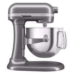 KitchenAid 5KSM70SHXEMS, Robot mixer, Argent, Batteur, Pétrisseur, Mélange, 1,1 m, 6,6 L, Foie