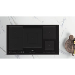 Whirlpool WT 1090 BA Noir Intégré 90 cm Plaque avec zone à induction 5 zone(s)