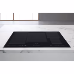 Whirlpool WT 1090 BA Noir Intégré 90 cm Plaque avec zone à induction 5 zone(s)