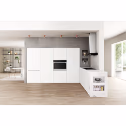 Whirlpool W7 OM75 89 L A Noir, Acier inoxydable