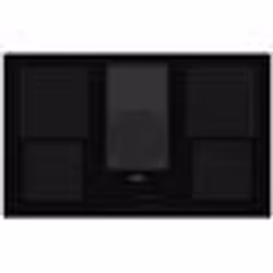 Whirlpool WVH 92 K F KIT/1, Noir, Intégré, 83 cm, Plaque avec zone à induction, Verre-céramique, 4 zone(s)