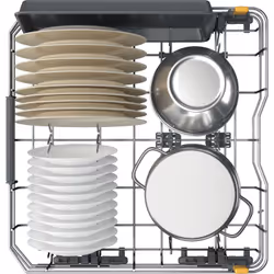 Whirlpool W7F HP33 lave-vaisselle Pose libre 15 couverts D