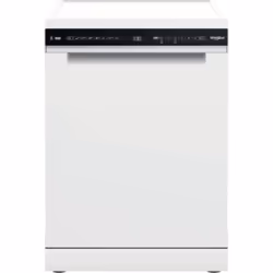 Whirlpool W7F HS41, Pose libre, Taille maximum (60 cm), Blanc, Noir, Boutons, 1,3 m