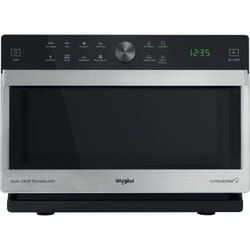 Whirlpool MWSC 833 SX Comptoir Micro-ondes grill 33 L 900 W Noir, Acier inoxydable