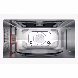 Whirlpool Supreme Chef MWSC 933 SB Comptoir Micro-onde combiné 33 L 900 W Noir, Argent - Vue supplémentaire 4