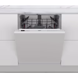 Whirlpool W2I HD524 AS, Entièrement intégré, Taille maximum (60 cm), Argent, Boutons, 1,3 m, 1,55 m