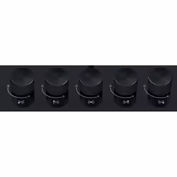 Whirlpool GOA 7523/NB1 Noir Intégré 73 cm Gaz 5 zone(s) - Vue supplémentaire 4