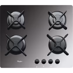 Whirlpool AKT 2000/MR, Miroir, Intégré, Gaz, Verre, 4 zone(s), 4 zone(s)