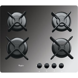 Whirlpool AKT 2000/MR plaque Miroir Intégré Gaz 4 zone(s)