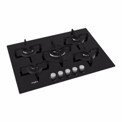 Whirlpool GOA 7523/NB Noir Intégré 75 cm Gaz 5 zone(s)