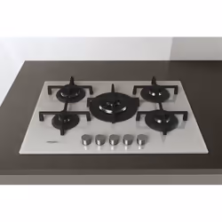 Whirlpool GOA 7523/WH Blanc Intégré 75 cm Gaz 5 zone(s) - Vue supplémentaire 6