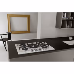 Whirlpool GOA 7523/WH Blanc Intégré 75 cm Gaz 5 zone(s) - Vue supplémentaire 8