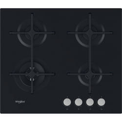 Whirlpool GOA 6423/NB Noir Intégré 60 cm Gaz 4 zone(s)
