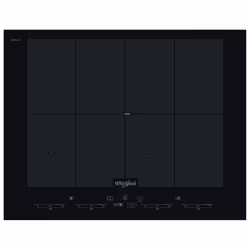 Whirlpool SMO 658C/NE, Noir, Intégré, 65 cm, Plaque avec zone à induction, Verre-céramique, 4 zone(s)