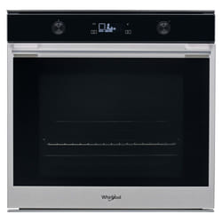 Whirlpool W7 OM5 4 H 73 L A+ Noir, Acier inoxydable