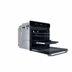 Whirlpool W7 OM4 4BS1 H 73 L A+ Noir, Acier inoxydable
