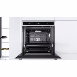Whirlpool W6 OM4 4PBS1 P 73 L A+ Noir, Acier inoxydable