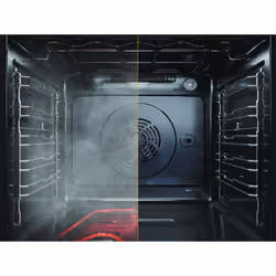 Whirlpool AKZ9S 8271 IX, Moyenne, Four électrique, 73 L, 73 L, Assisté par ventilateur, Hydrolytique + Pyrolytique