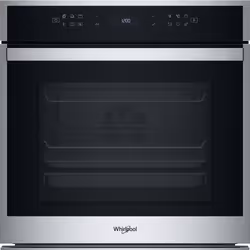 Whirlpool Four encastrable - WOI68PT1SXAF, Moyenne, Four électrique, 73 L, 73 L, A pyrolyse, Intégré