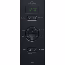 Whirlpool Chef Plus MCP 345 BL Comptoir Micro-ondes grill 25 L 800 W Noir - Vue supplémentaire 4