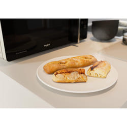 Whirlpool Chef Plus MCP 349 SL Comptoir Micro-onde combiné 25 L 800 W Argent