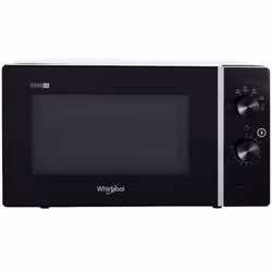 Whirlpool MWP 101 B, Comptoir, Micro-onde simple, 20 L, 700 W, Rotatif, Noir