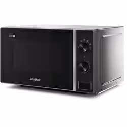 Whirlpool MWP 101 SB, Comptoir, Micro-onde simple, 20 L, 700 W, Rotatif, Noir, Argent