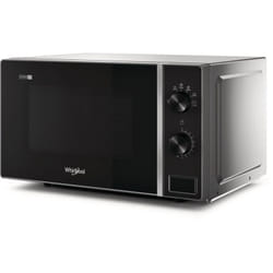 Whirlpool MWP 101 SB micro-onde Comptoir Micro-onde simple 20 L 700 W Noir, Argent