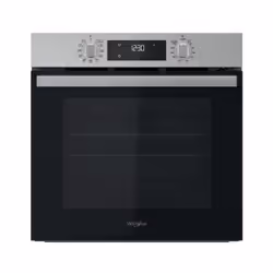 Whirlpool OMR581RR1X, Moyenne, Four électrique, 71 L, 71 L, Hydrolytique + Pyrolytique, Intégré