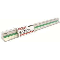 ARDA 109 règle Règle graduée 300 mm Plastique Vert, Blanc 1 pièce(s)