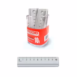 ARDA 17910BAR, Règle, 15 pièce(s), Aluminium, Aluminium, 10 cm