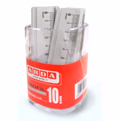 ARDA 17910BAR set de règles 15 pièce(s) Aluminium