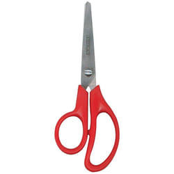 ARDA FA1206 ciseaux à bouts ronds Universel Découpe de forme Rouge, Acier inoxydable