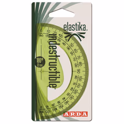 ARDA EL18012, Demi-cercle, Vert, Plastique, 120 mm, Sachet souple, 200 pièce(s)