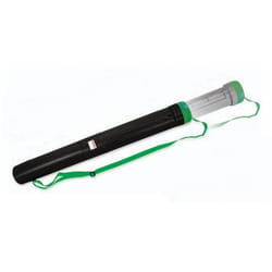 ARDA 1543N tube de documents 6,8 cm Noir, Vert Plastique