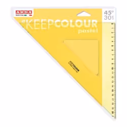ARDA KCP4530, Règle de bureau, Plastique, Jaune, cm, 300 mm, 1 pièce(s)