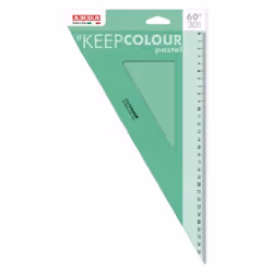 ARDA KCP6030, Règle de bureau, Plastique, Vert, cm, 300 mm, 1 pièce(s)