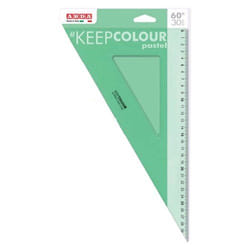ARDA KCP6030 règle Règle de bureau 300 mm Plastique Vert 1 pièce(s)