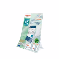 ARDA 80PGA5, Transparent, Polyéthylène téréphthalate (PET), A5, Universel, 148 mm, 210 mm