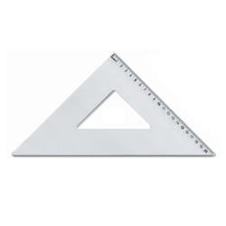 ARDA 18040 Règle de bureau 350 mm Aluminium 1 pièce(s)