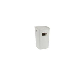 Stefanplast - Panier rectangulaire en rotin blanc 50lt 24813 maya ar
