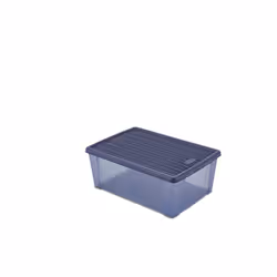 Stefanplast Elegance, Boîte de rangement, Bleu, Rectangulaire, Monochromatique, Universel, Bleu