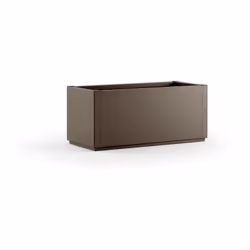 Design élégant et fonctionnel Le bac à fleur Ethica rectangulaire 80 cm taupe Starwax allie esthétique moderne et robustesse. ...