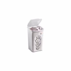 Panier A linge Stefanplast panier perforA blanc 50 Lt cm 37x37x56h pour linge de toilette